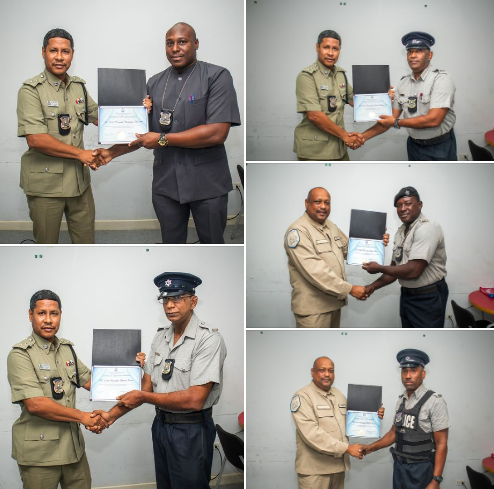 Commendations given to 6 cops who nabbed maxi taxi bandits and recovered stolen car