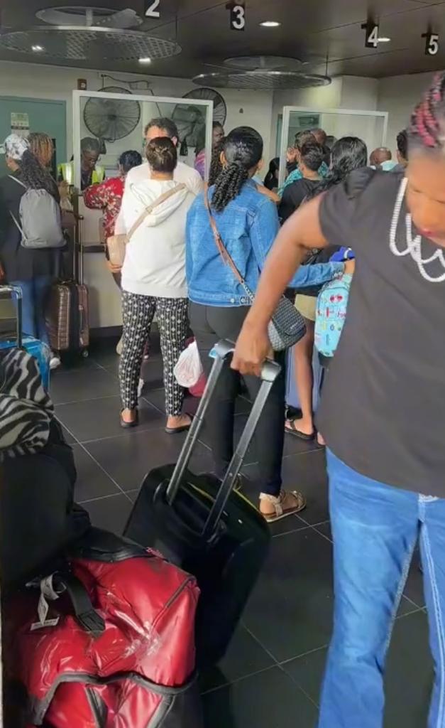 Chaotic scenes at Piarco as CAL forced to cancel flights due to ‘resource constraints’