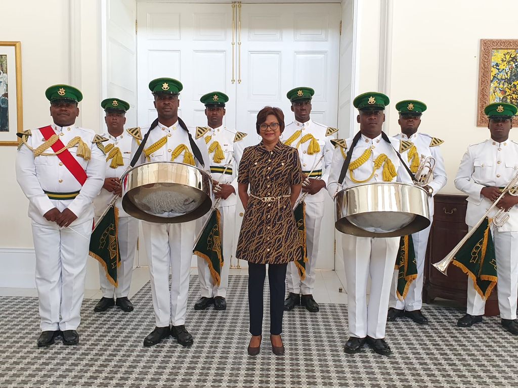 Kangaloo shows her appreciation for World Steelpan Day