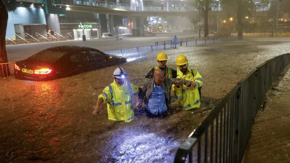 Hong Kong hit by heaviest rainfall in 140 years