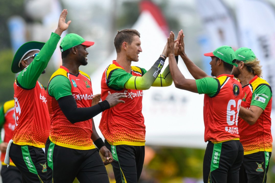 Guyana Amazon Warriors move atop CPL with 98 run victory over SKN