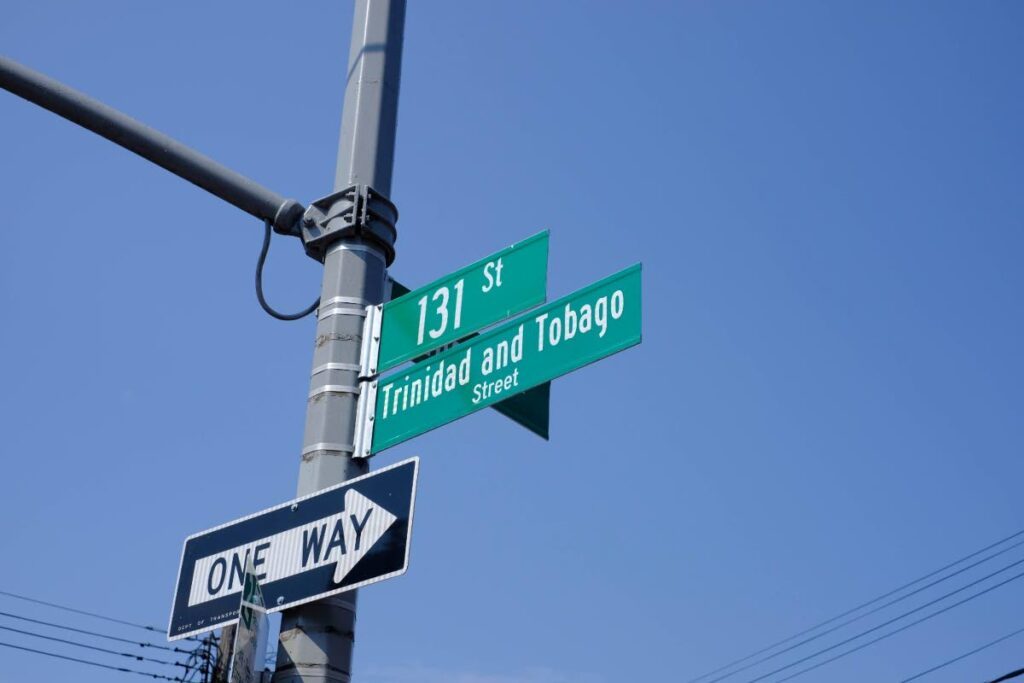 Plans underway to have stolen Trinidad and Tobago Street sign replaced in NYC