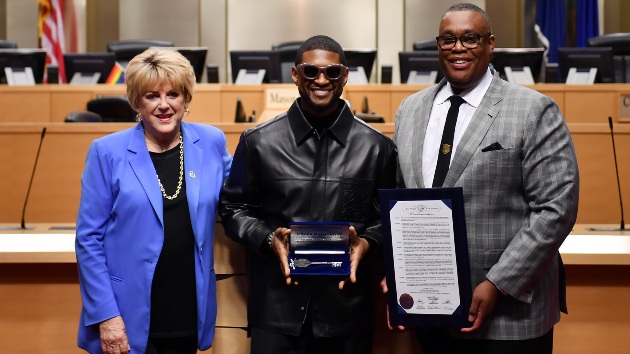 Usher honored with key to the city and his own day in Las Vegas