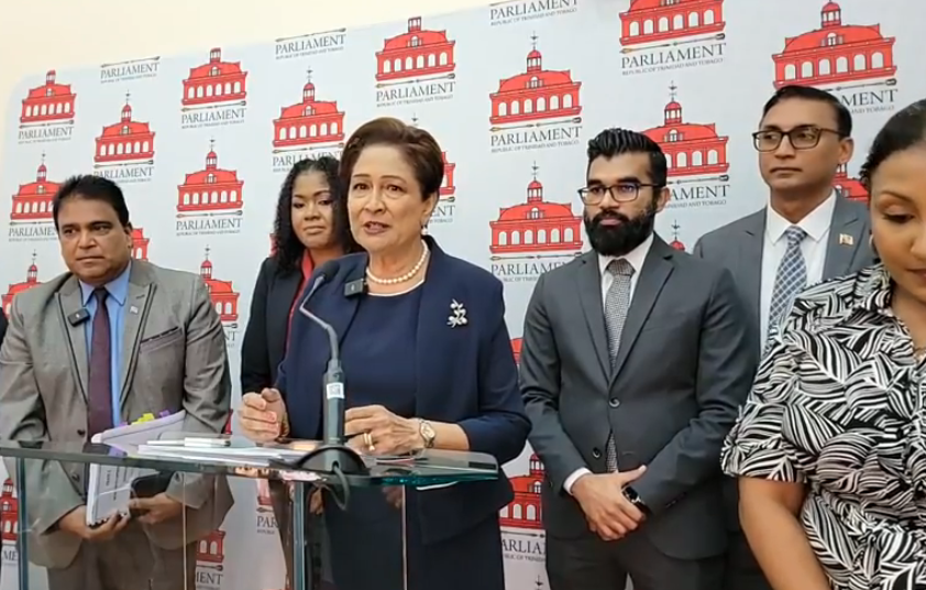 Kamla urges PM to take over National Security Ministry