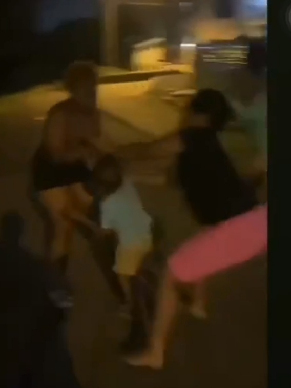 Cops looking for woman who was assaulted while holding her son | WATCH