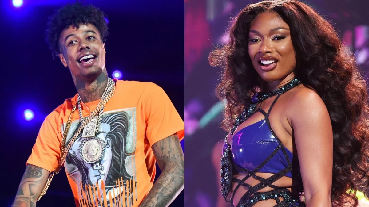 Blueface claims he and Megan Thee Stallion hooked up