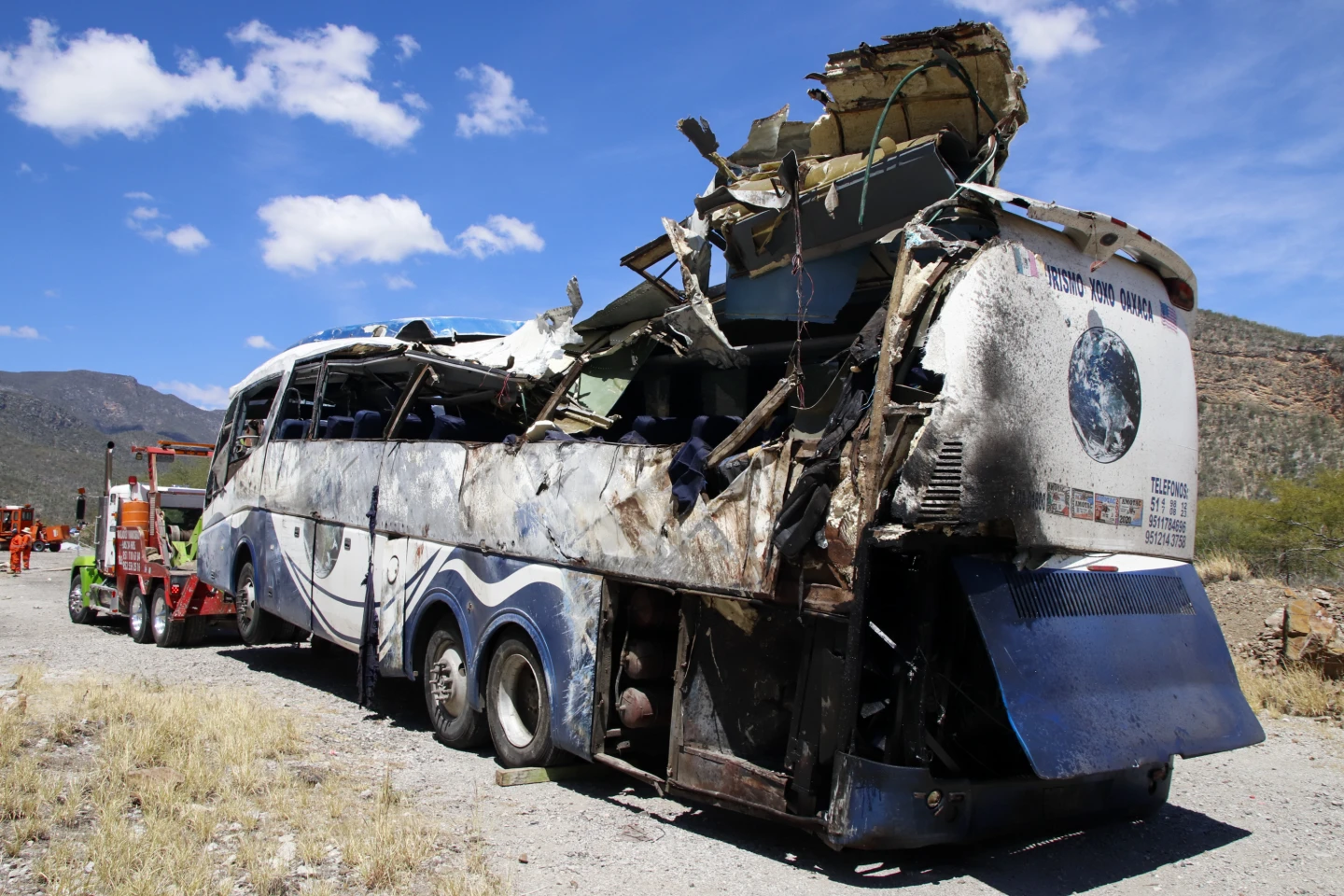 16 migrants die in bus crash in southern Mexico