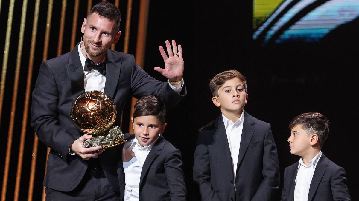 Lionel Messi wins Men’s Ballon d’Or for an eighth time