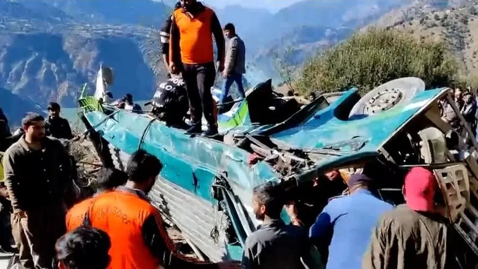At least 36 die after bus falls into India gorge