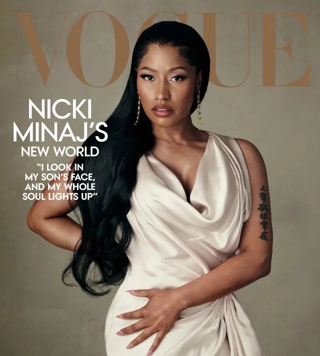 Nicki Minaj is Vogue’s December cover star