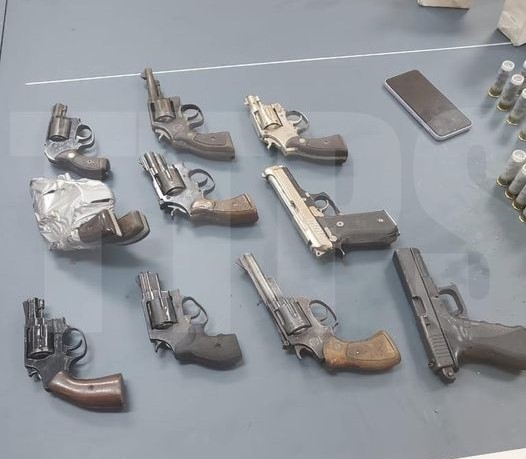 10 arrested as 11 firearms seized in Point Fortin