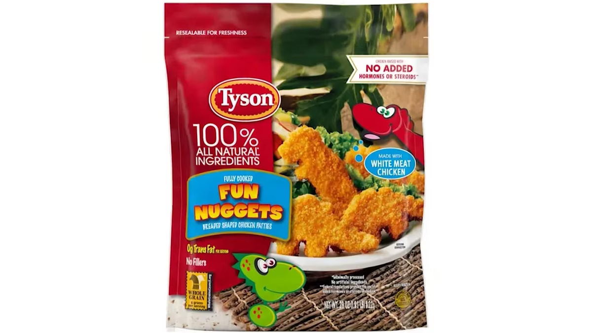 Tyson Foods recalls 30,000 pounds of nuggets after metal pieces found