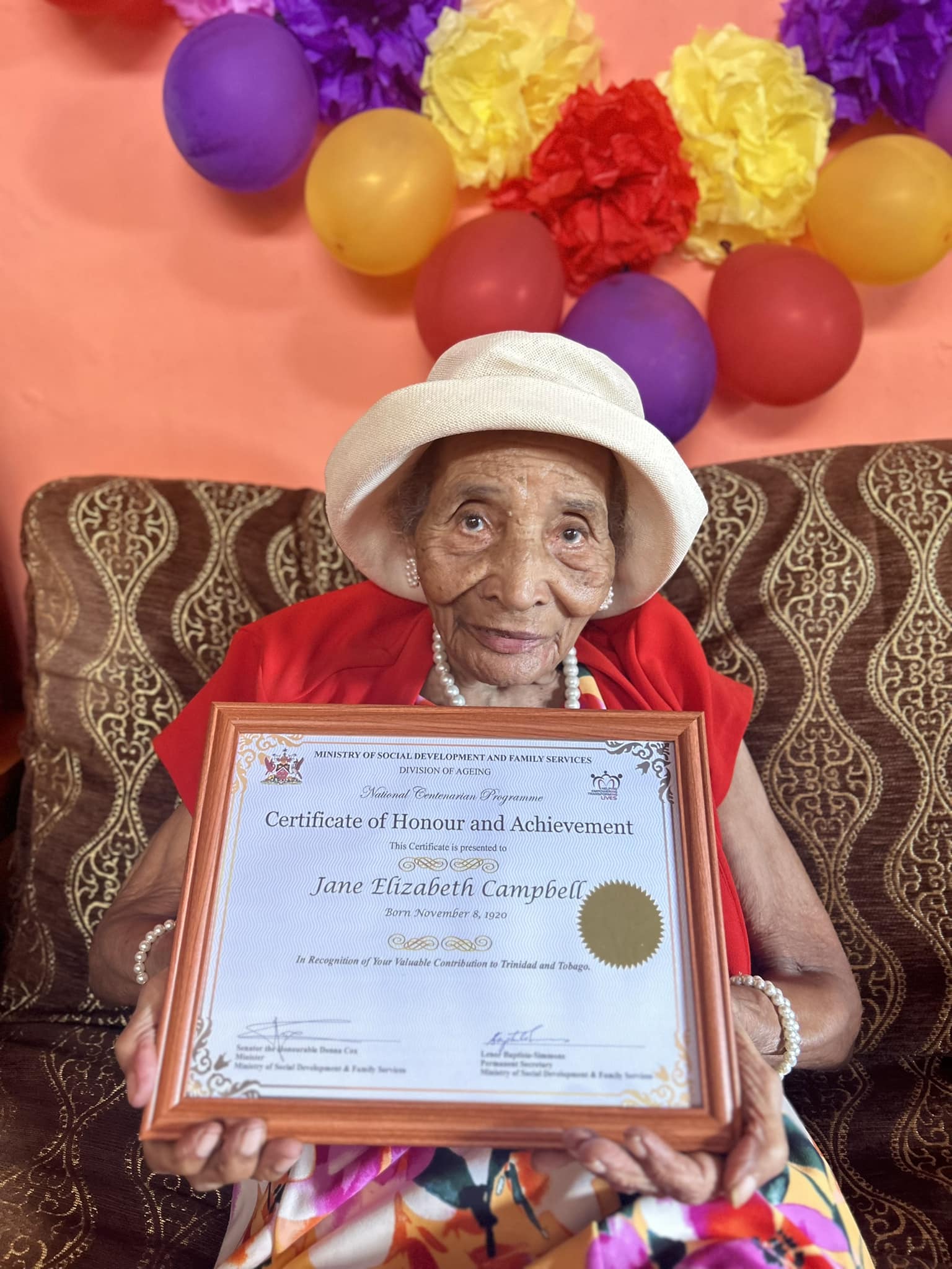 Jane Campbell Celebrates 103 Birthday