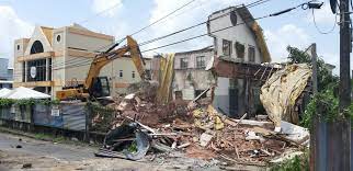 Extension Of Demolition Works On San Fernando Magistrates Court