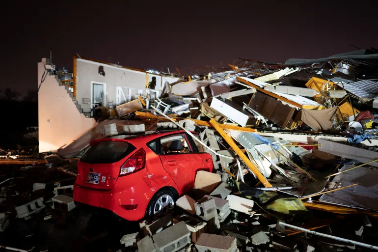 Recovery operations underway after deadly tornadoes sweep through US state of Tennessee