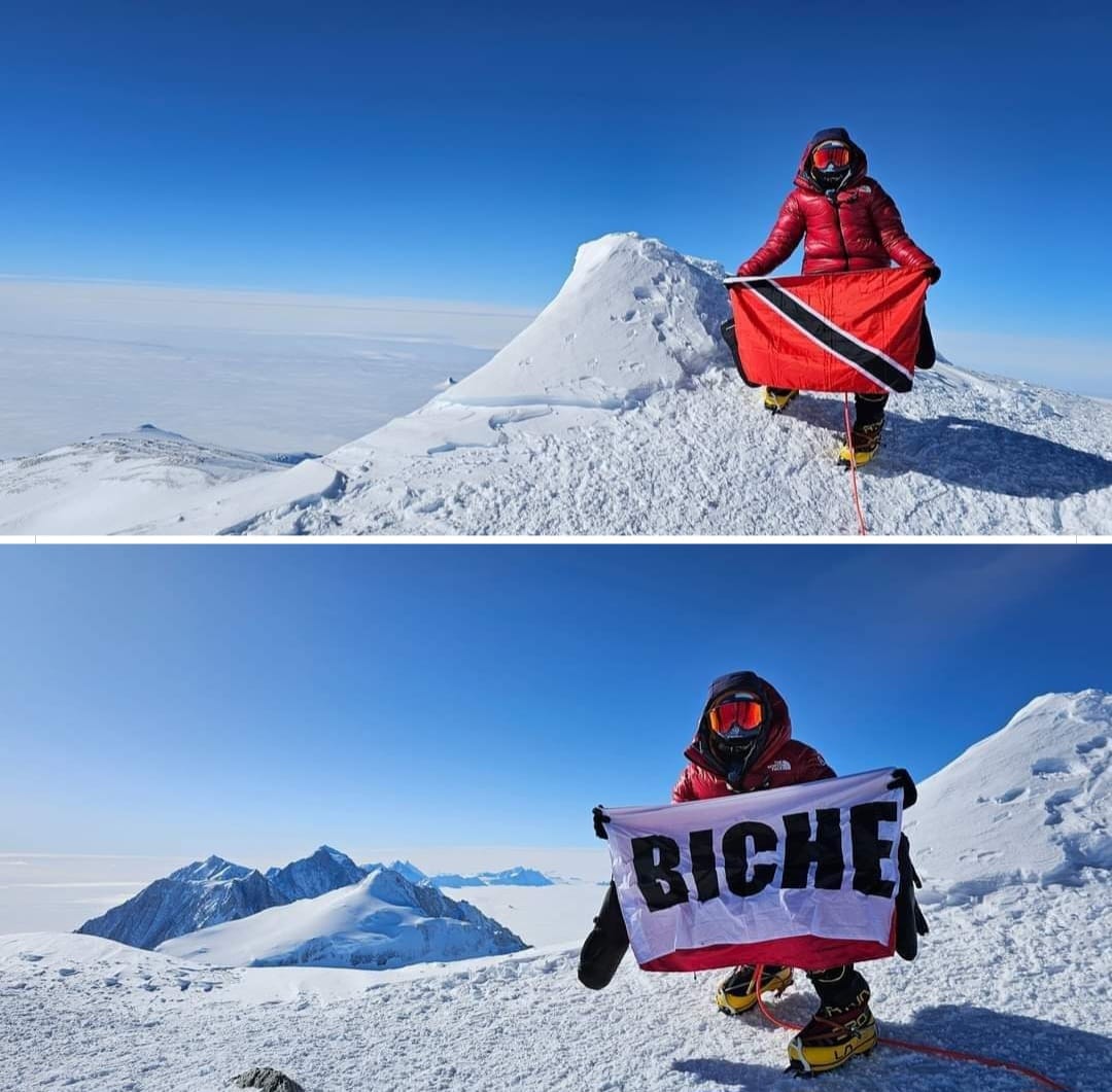 TT native climbs highest peak in Antarctica