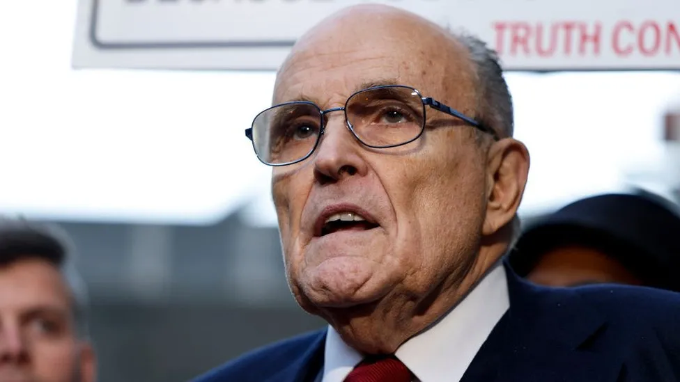 Rudy Giuliani files for bankruptcy after $148m defamation verdict