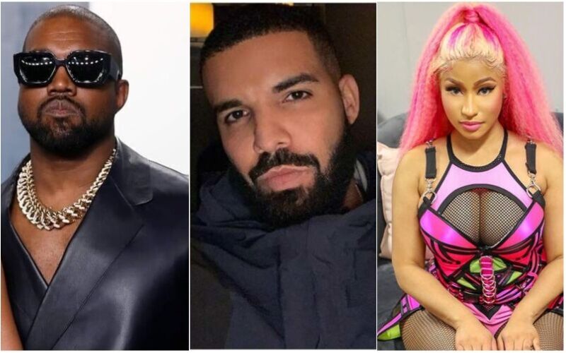 Kanye, Drake and Nicki Minaj included on Variety’s ‘Worst Songs of 2023’ list