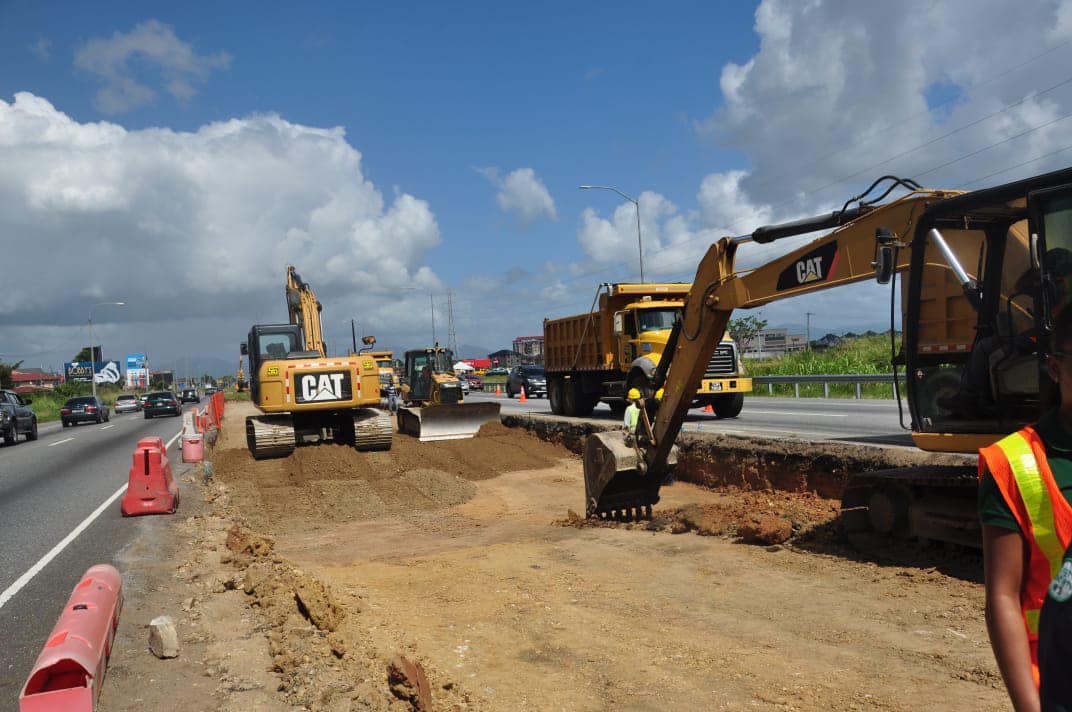Work begins on additional lanes for Sir Solomon Hochoy Highway