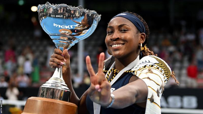 Coco Gauff Defends Auckland Classic title