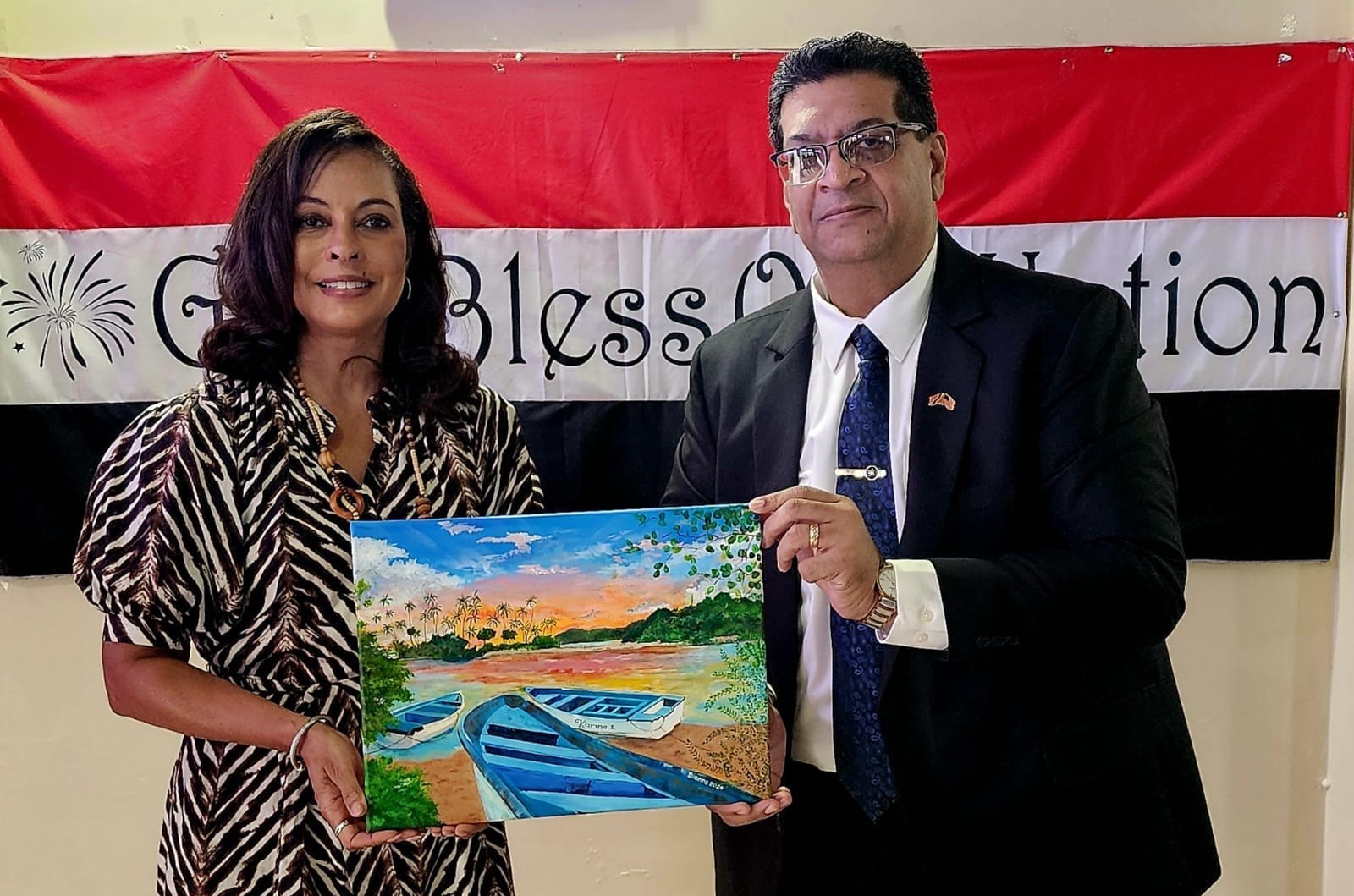 Paray welcomes Bond – first US Ambassador to visit Mayaro