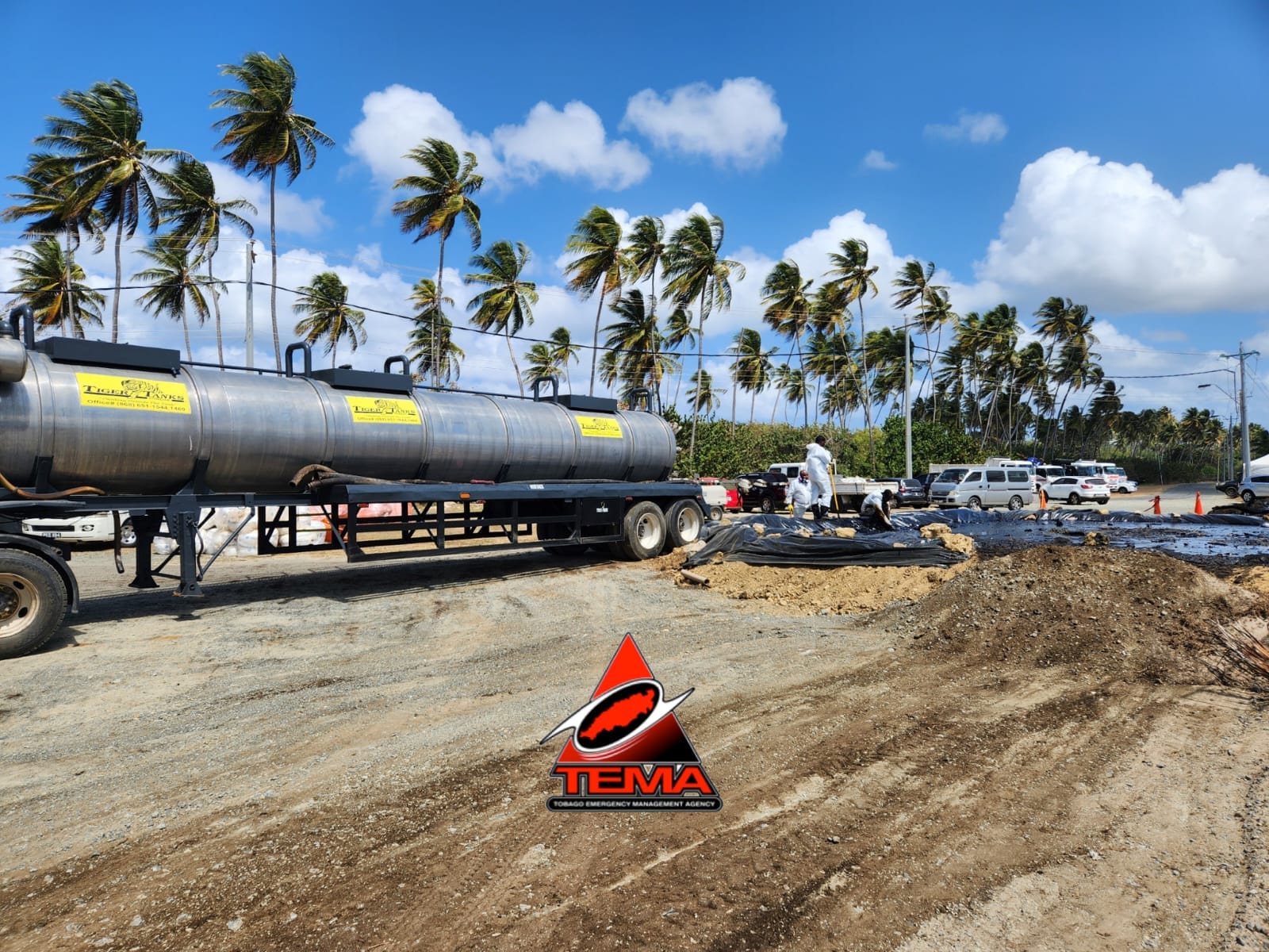10,600 barrels of hydrocarbon substance collected from overturned vessel in Tobago thus far