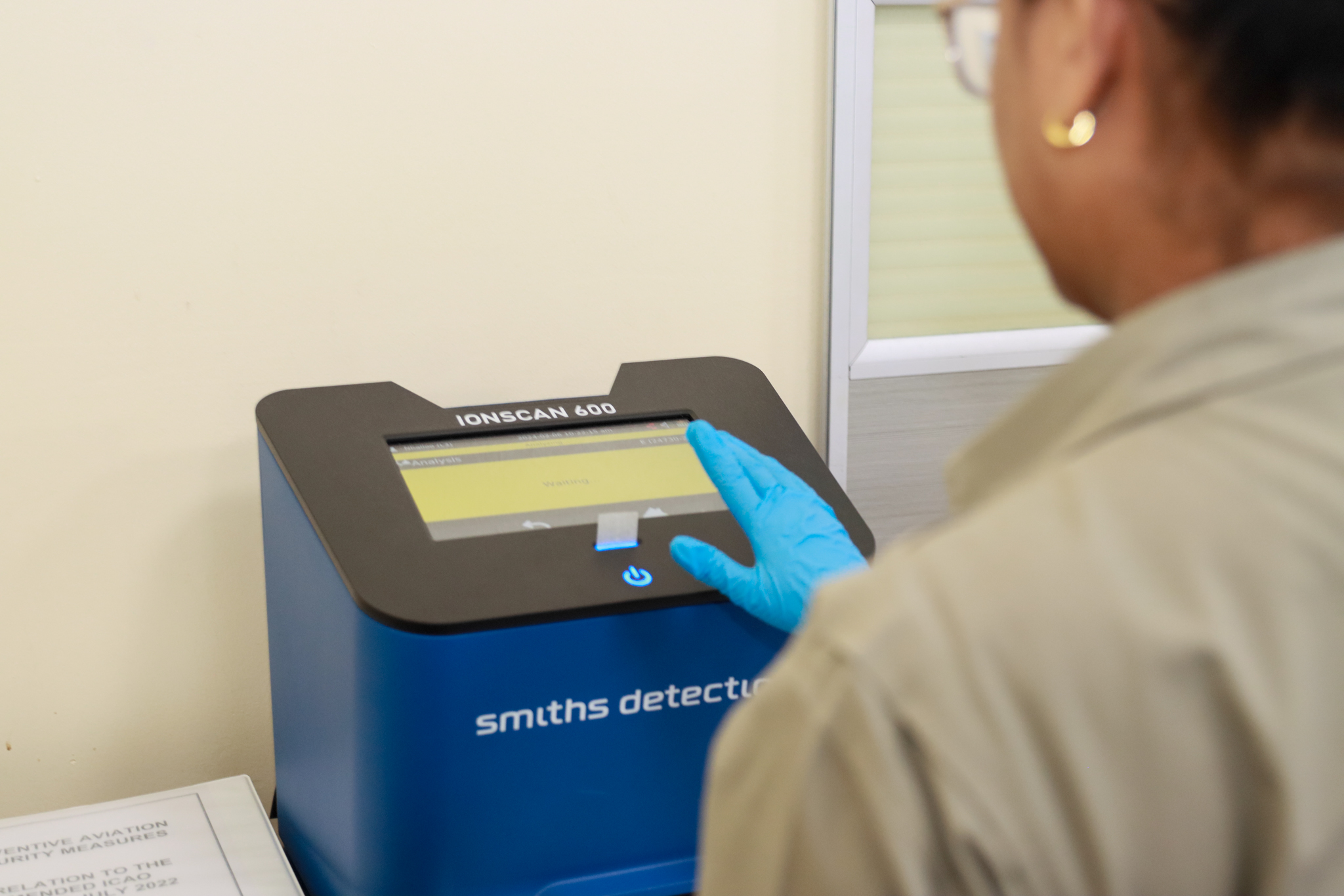 US donates four explosive trace detection machines to Airports Authority