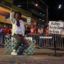 Karen’s fence jumping takes center stage at South J’Ouvert