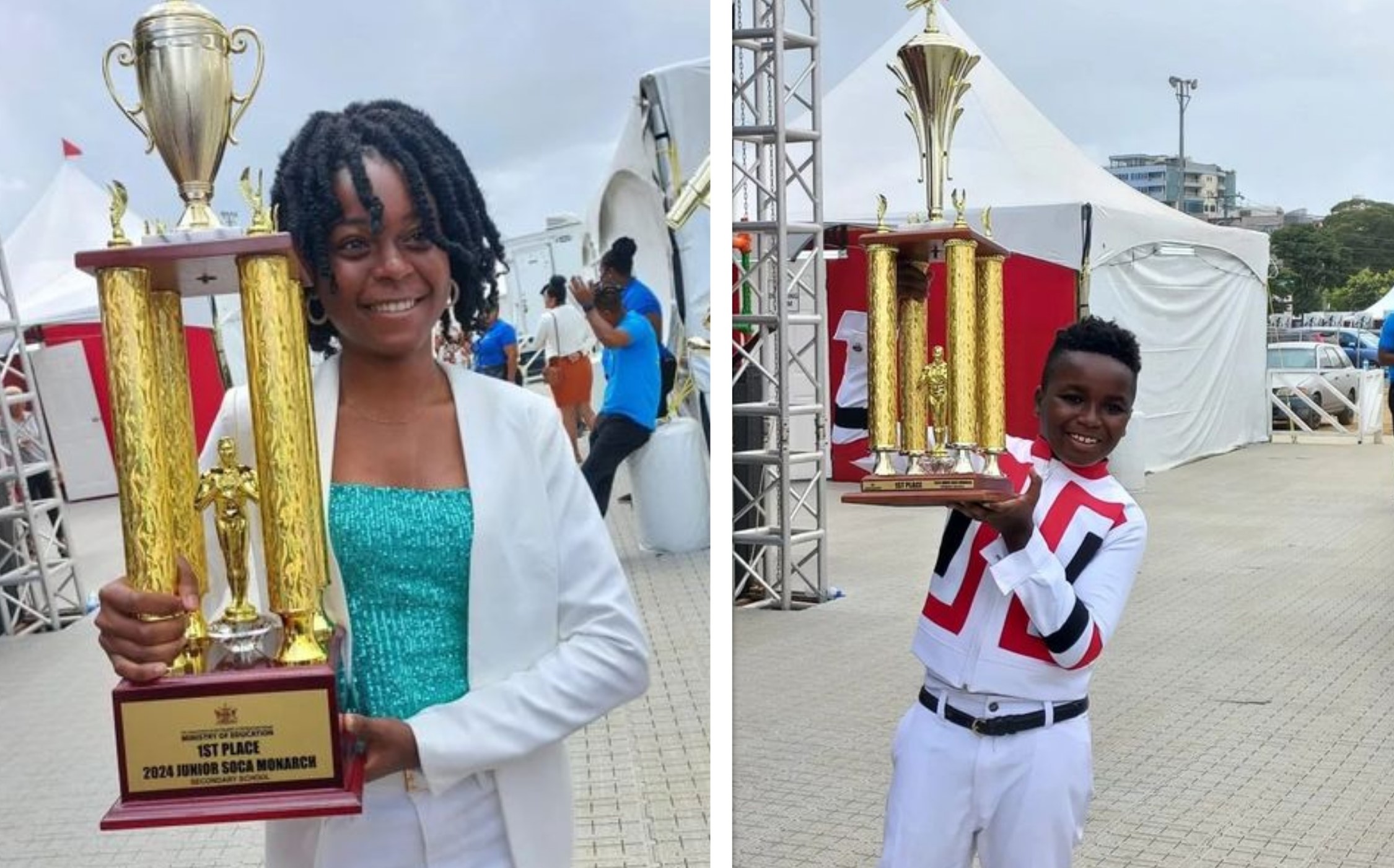 Gabrielle McDonald and Zachary Ransome take MoE Junior Soca titles