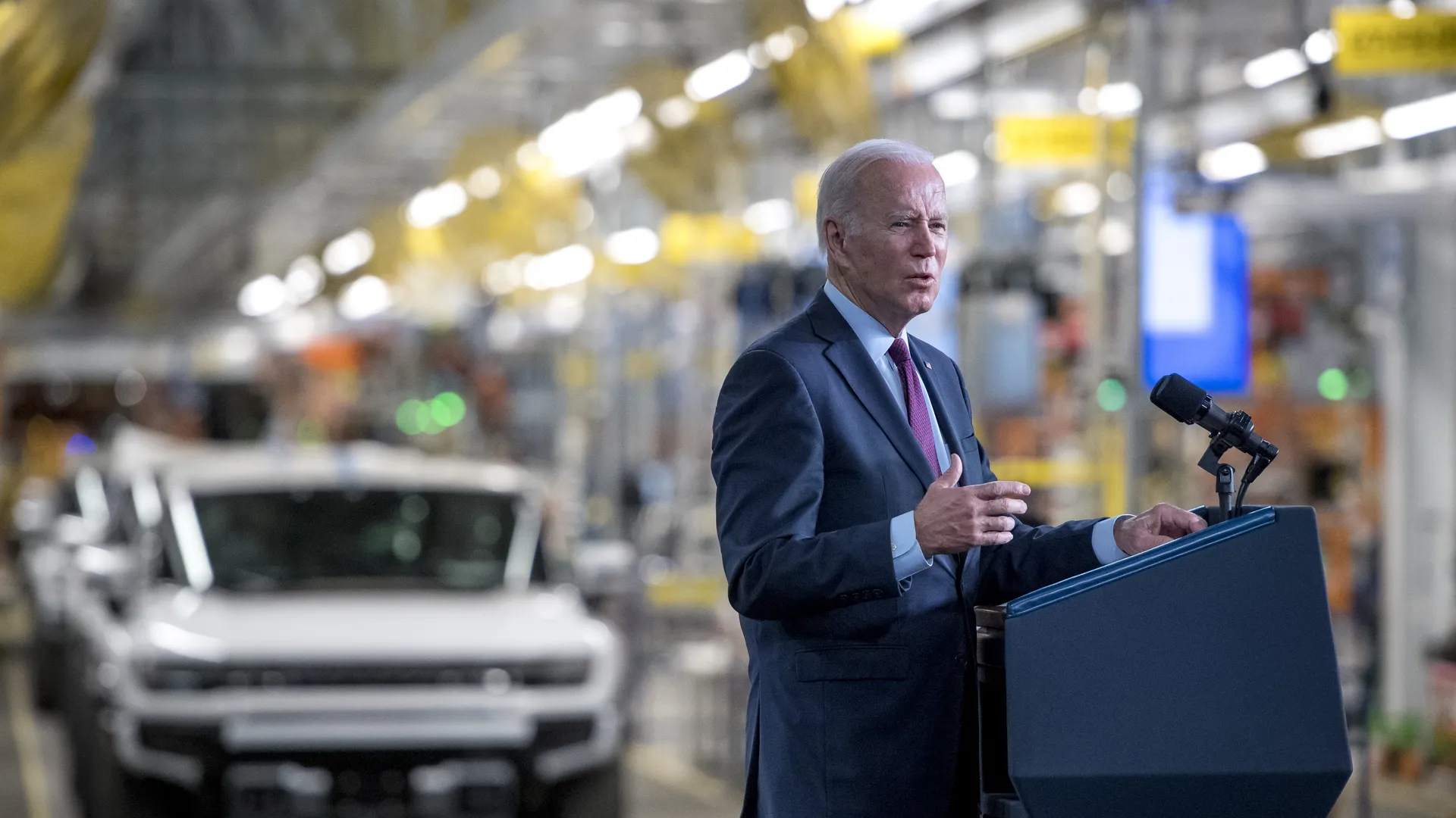 Biden unveils strictest ever US car emission limits to boost EVs