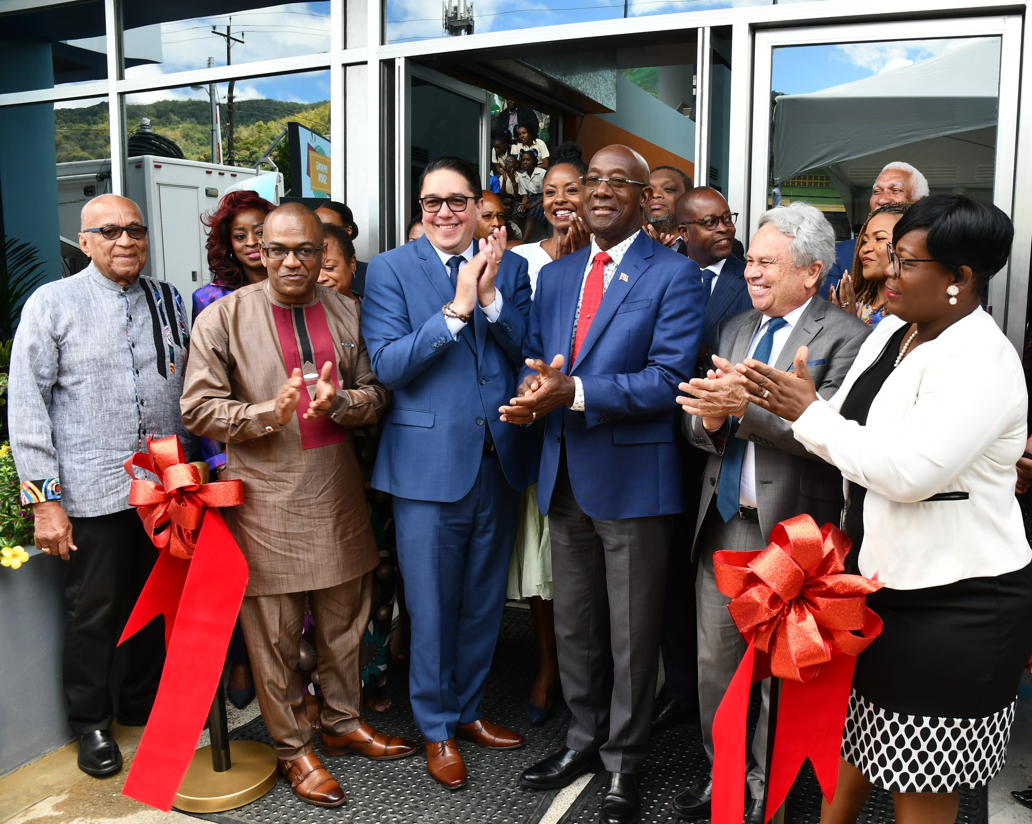 PM encourages citizens to read more as he opens Diego Martin Public Library
