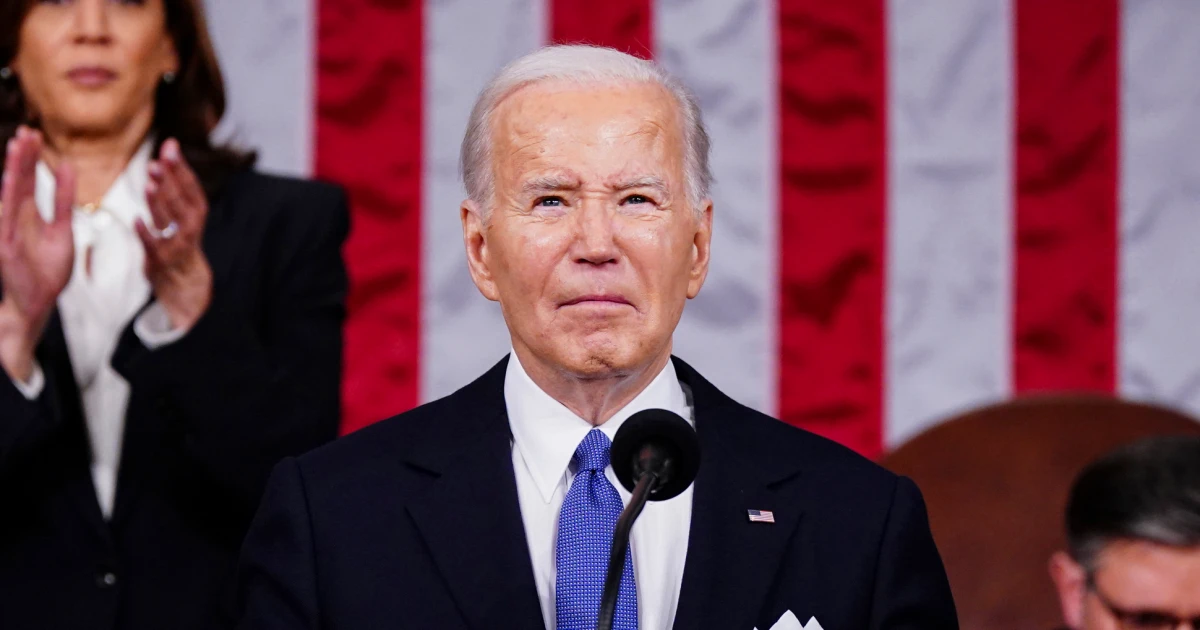 Biden delivers feisty State of the Union speech