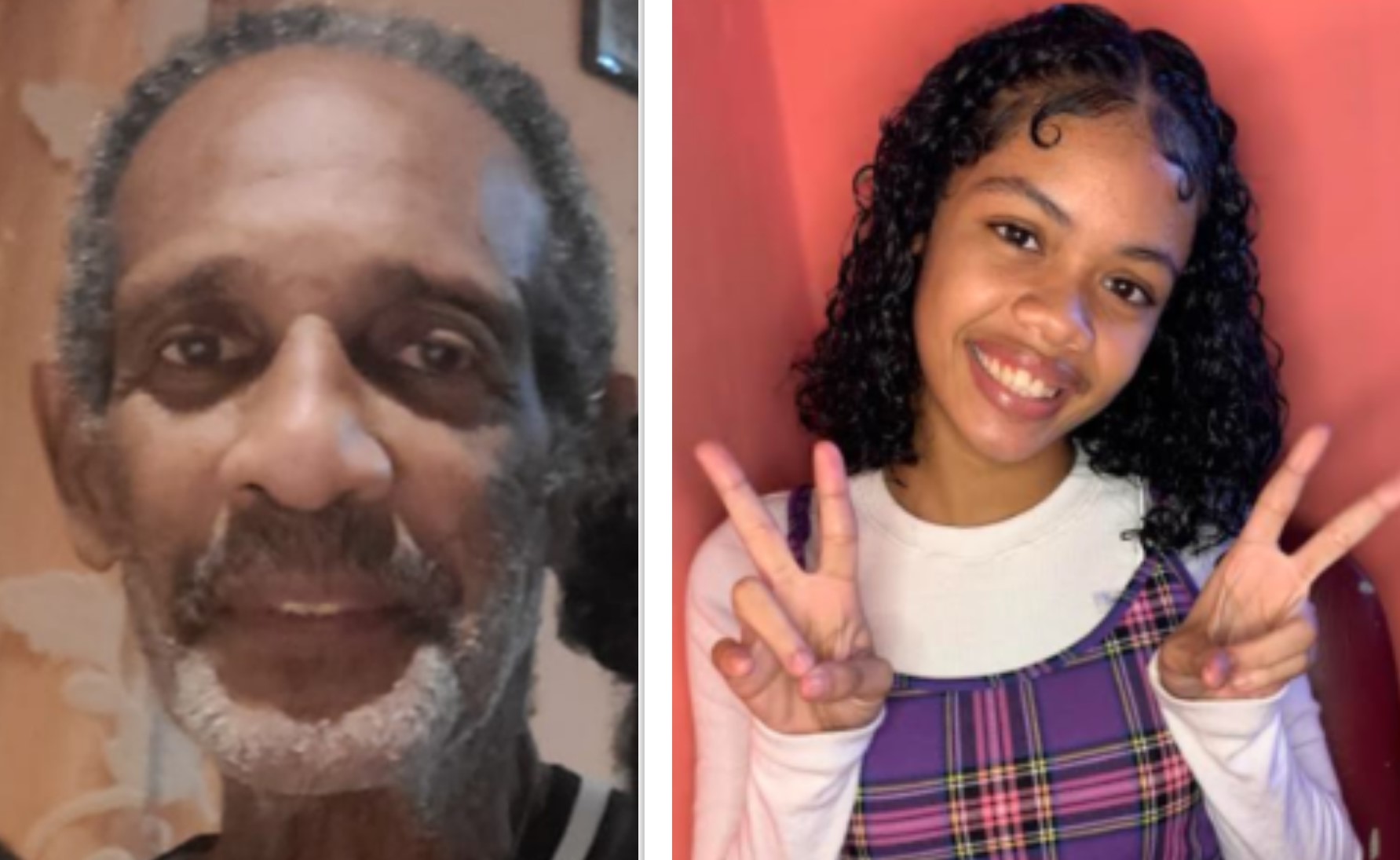 Search on for missing elderly man and 17-year-old girl