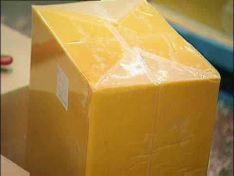 Thief takes pounds of cheese and cases of butter from POS establishment