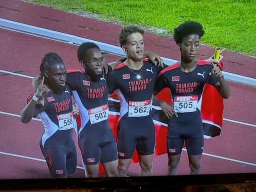 T&T relay team make history with gold medal win at Carifta Games