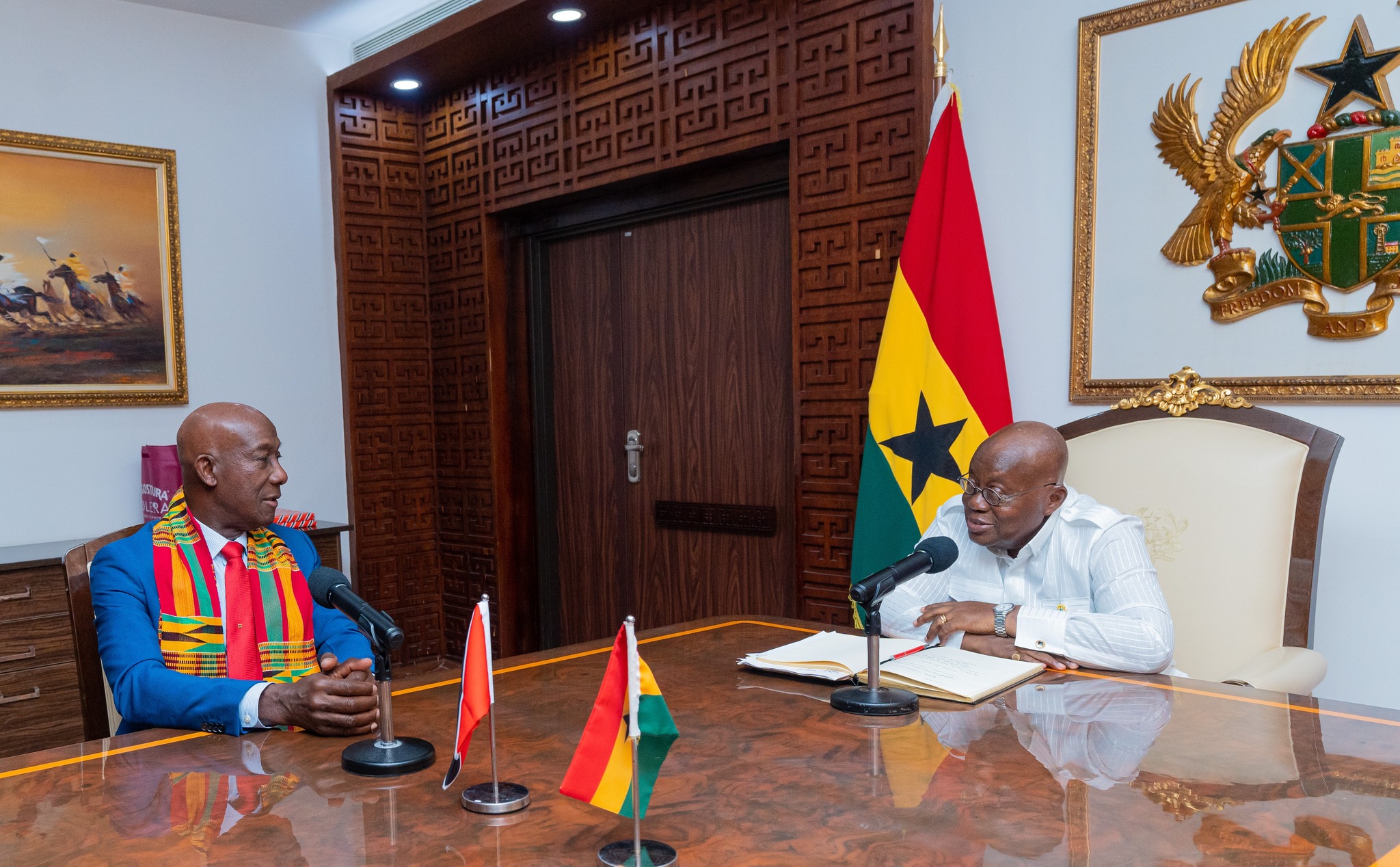 PM meets with President of Ghana