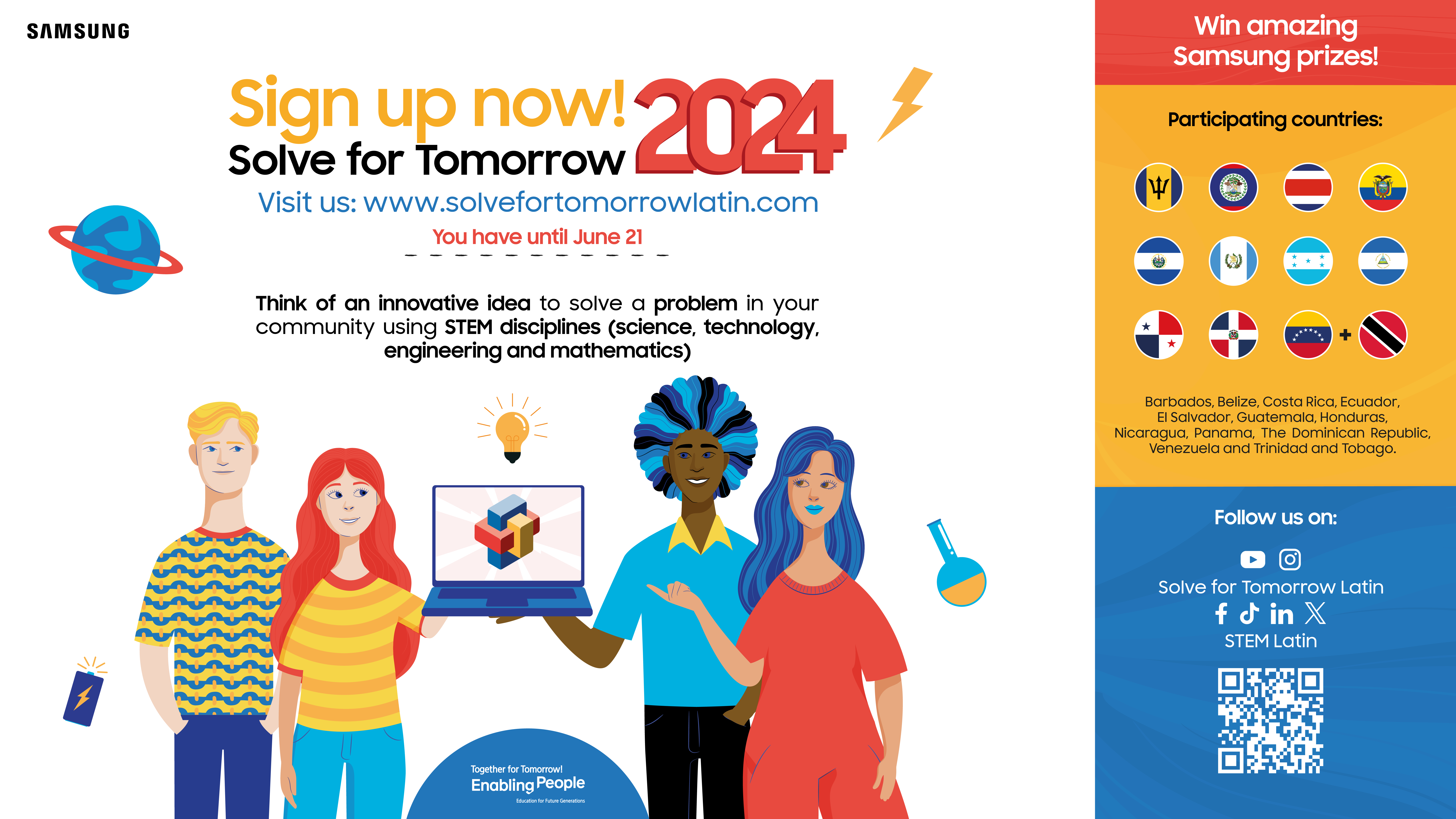 Samsung Invites T&T Students to Sign Up for Solve For Tomorrow 2024