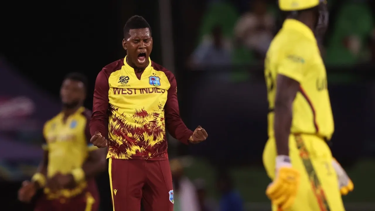 Akiel Hosein’s 5 For 11 Helps West Indies Restrict Uganda For 39 Runs To Pull Off Commanding Win In ICC World Cup