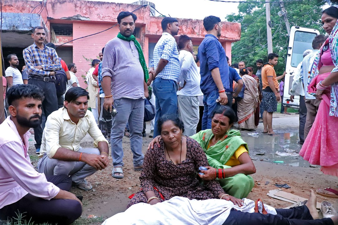 Over 100 killed in stampede at religious event in India
